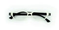 White eyeglasses