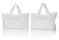 white fabric bag Royalty Free Stock Photo