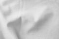 White fabric cloth background texture Royalty Free Stock Photo