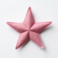 Little Star: Pink Felt Decor Piece Inspired By Patricia Piccinini And Rinko Kawauchi