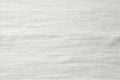 White fabric texture background. Light cotton fabric texture. White woven canvas. Wallpaper Royalty Free Stock Photo