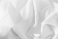 White fabric texture background,Soft waves,Space for text or book design and web text Royalty Free Stock Photo