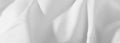 White fabric texture background,Soft waves,Space for text or book design and web text Royalty Free Stock Photo
