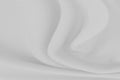 White fabric background with soft waves