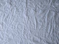 White fabric texture background, tangled fabric texture, textile industry background