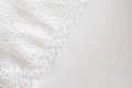 White fabric texture background,white satin fabric texture background Royalty Free Stock Photo