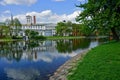 The White Factory, presently the seat of the Central Museum of Textiles at Piotrkowska Street in Lodz, Poland