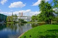 The White Factory, presently the seat of the Central Museum of Textiles at Piotrkowska Street in Lodz, Poland