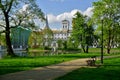 The White Factory, presently the seat of the Central Museum of Textiles at Piotrkowska Street in Lodz, Poland