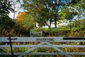 White farm gate 2 Royalty Free Stock Photo