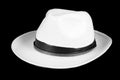 White Fedora Hat Royalty Free Stock Photo