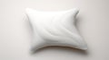 Dynamic Energy Flow: Hyper-detailed Pillow On White Surface