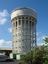 Water tower. Goole, East Riding, Yorkshire, UK Royalty Free Stock Photo