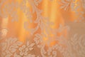 White fine elegance lace texture with seamless beautiful vintage floral abstract pattern. The part of window curtain for Royalty Free Stock Photo