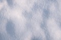 White fine snow surface texture background texture, winter background. Royalty Free Stock Photo