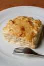 White Fish Lasagna or Lasagne di Pesce Royalty Free Stock Photo