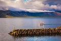 White fishing boat Royalty Free Stock Photo