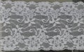 White floral lace band background Royalty Free Stock Photo