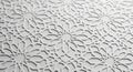 White Floral Patterned Background Texture Royalty Free Stock Photo