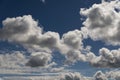 Summer clouds. Royalty Free Stock Photo