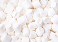 White fluffy sweet marshmallow textured pattern background