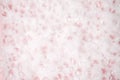 White foam bubbles texture on pink pastel background, copy space, banner for loundry, cleaning service, bathroom concept, clean, Royalty Free Stock Photo