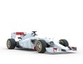 White Formula One Car - Studio Lighting