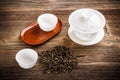 White gaiwan Royalty Free Stock Photo