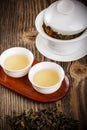 White gaiwan Royalty Free Stock Photo