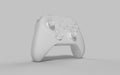 White game controller 3d illustration Royalty Free Stock Photo