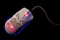 Gaming Mouse With LED Lights Royalty Free Stock Photo