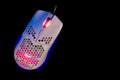 Gaming Mouse With LED Lights Royalty Free Stock Photo