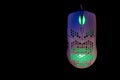 Gaming Mouse With LED Lights Royalty Free Stock Photo