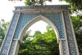 The White Gate of the Great Mosque of Bandung. The mosque has become one of the favorite icons of family tourism in Bandung