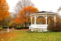 White Gazebo Royalty Free Stock Photo