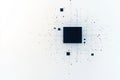 White Geometric Abstraction - Seamless Looping 3D Animation
