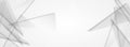 White Geometric Dynamic Vector Panoramic Gray Royalty Free Stock Photo