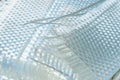 White glass fiber composite raw material background Royalty Free Stock Photo