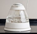 White Glass Kettle