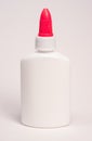 White Glue Bottle Royalty Free Stock Photo