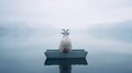 White Goat In A Boat: Serene And Dreamlike Portraiture By David Burdeny