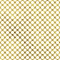 White and gold pattern. Abstract polka dot background.