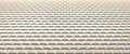 White and gold tiled triangular abstract background. Extruded triangles surface.