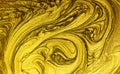 White and golden marble texture. Hand draw painting with marbled texture and gold and bronze colors. Gold marble. Bronzed, minimal Royalty Free Stock Photo