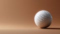 White golf ball close-up Royalty Free Stock Photo