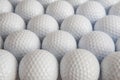 White golf balls Royalty Free Stock Photo