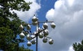 Bird Houses are Occupied by Purple Martins