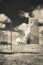 White Grain Elevator