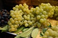 White grape cluster