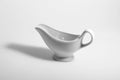 White gravy boat Royalty Free Stock Photo